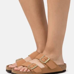 Birkenstock Arizona - Pantoffels - Soft Pecan