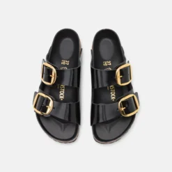 Birkenstock Arizona Lena- Pantoffels - High Shine Black -Aanbiedingen Comfort Voet Winkel 04e6ee9695734f6c80d454dc147e502a scaled