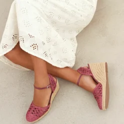 Next Signature Macramé Standard - Plateaupumps - Pink -Aanbiedingen Comfort Voet Winkel 064d66ed131b42598a4a1e6187ef0f6f scaled