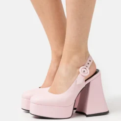 Lamoda Conversing Platform- Plateaupumps - Pink