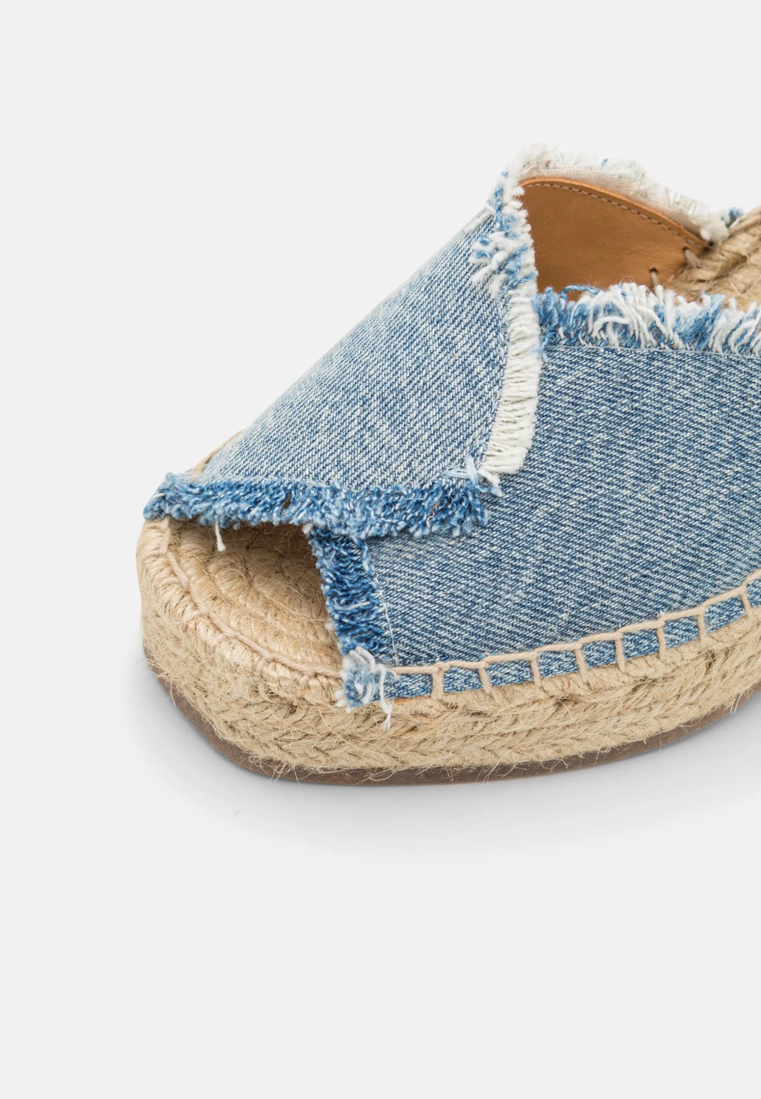 Rag & Bone Santiago Wedge - Sandalen Met Hoge Hak - Light Denim 7 Rag & Bone Santiago Wedge - Sandalen Met Hoge Hak - Light Denim - Afbeelding 7