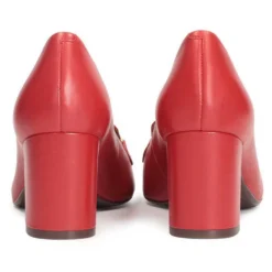 Kazar Wendy -With A Chain - Klassieke Pumps - Red -Aanbiedingen Comfort Voet Winkel 168bbefc54334c1791a0a7a197e0492d
