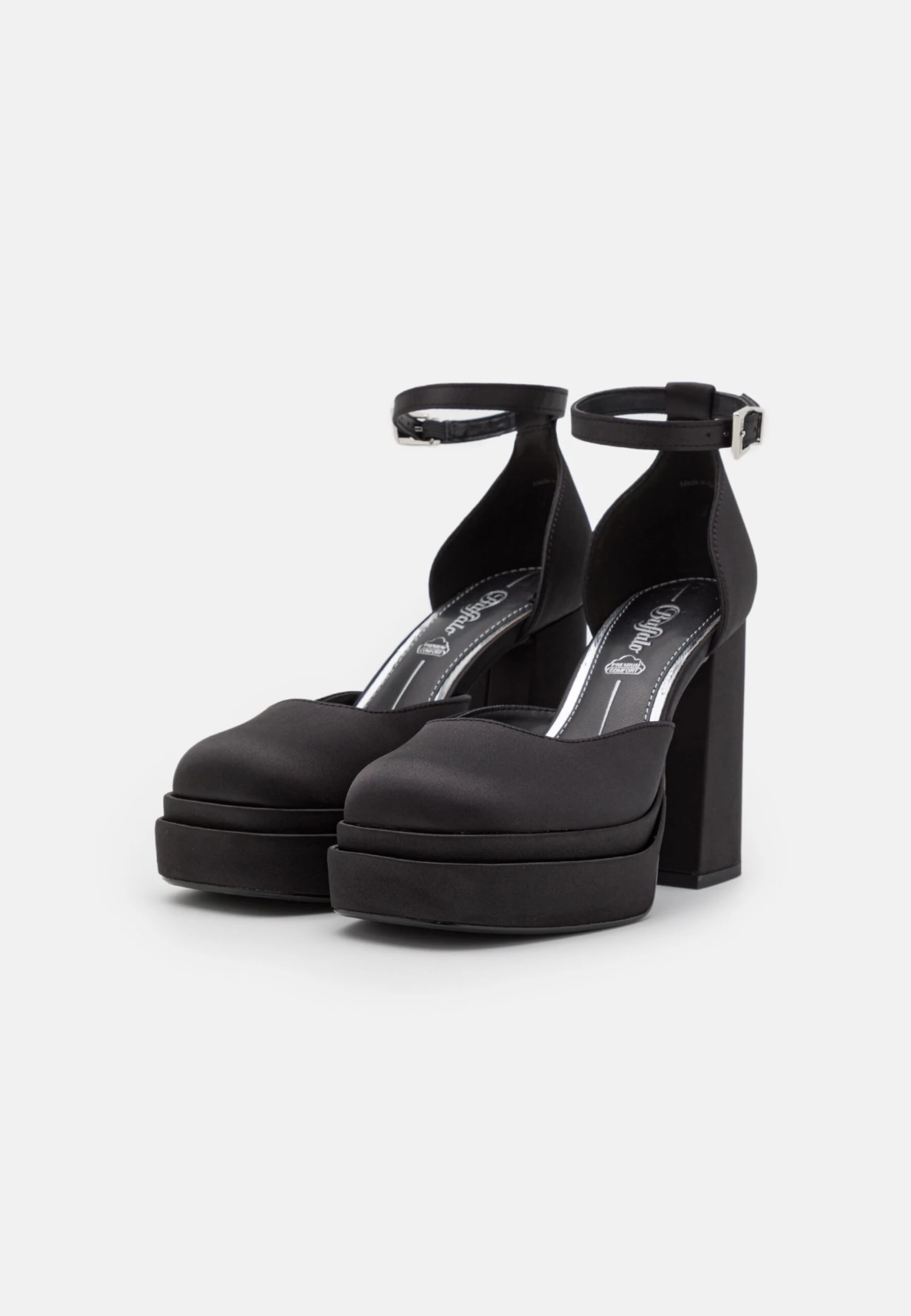 Buffalo May Dorsay - Plateaupumps - Black 3 Buffalo May Dorsay - Plateaupumps - Black - Afbeelding 3