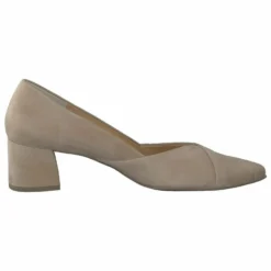 Paul Green Klassieke Pumps - Samtziege Champagne -Aanbiedingen Comfort Voet Winkel 282dd4881a2842d88df0c0aaefc5a53e