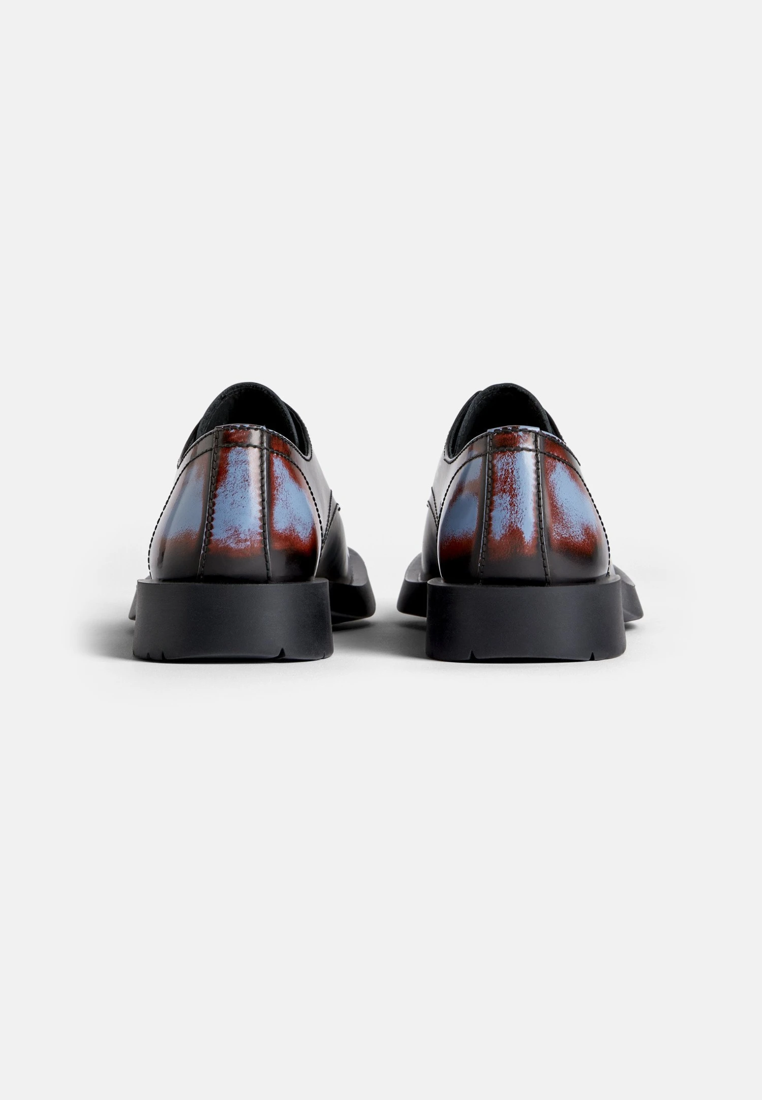 Mil-1978 - Veterschoenen - Schwarz Bordeaux 4 Mil-1978 - Veterschoenen - Schwarz Bordeaux - Afbeelding 4