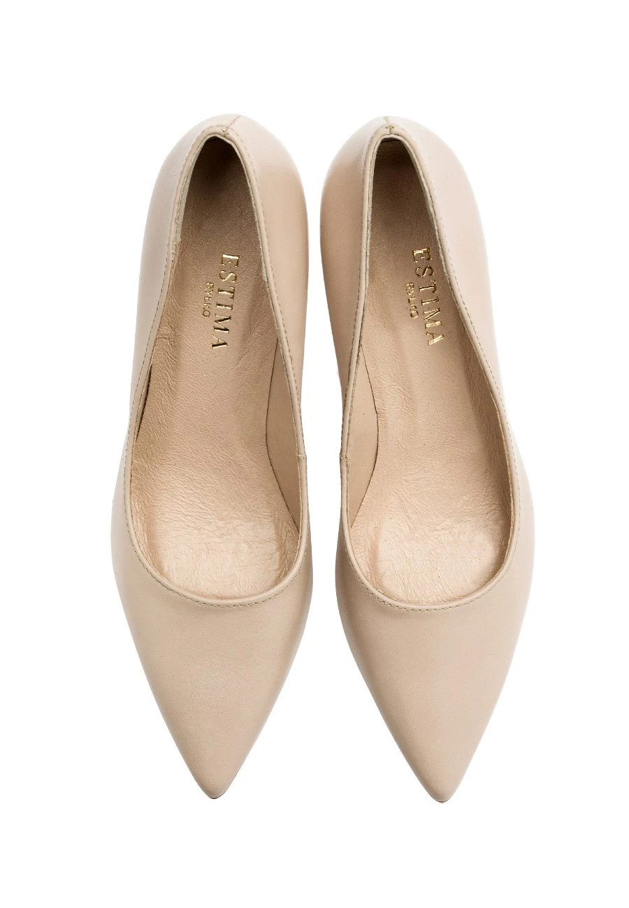 Klassieke Pumps - Beżowy Sr 4 Klassieke Pumps - Beżowy Sr - Afbeelding 4