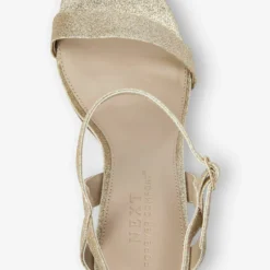 Next Forever Comfort Strappy Skinny- Sandalen Met Hoge Hak - Metallic -Aanbiedingen Comfort Voet Winkel 396e91f393bd47ca90bab267cbdbf31a scaled