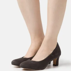 Jana 8-8-22470-41 - Klassieke Pumps - Asphalt