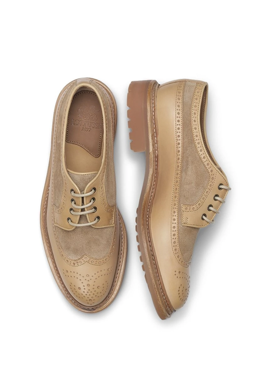 Lottusse Walton Derby Pala Vega Trapado - Veterschoenen - Brown 3 Lottusse Walton Derby Pala Vega Trapado - Veterschoenen - Brown - Afbeelding 3