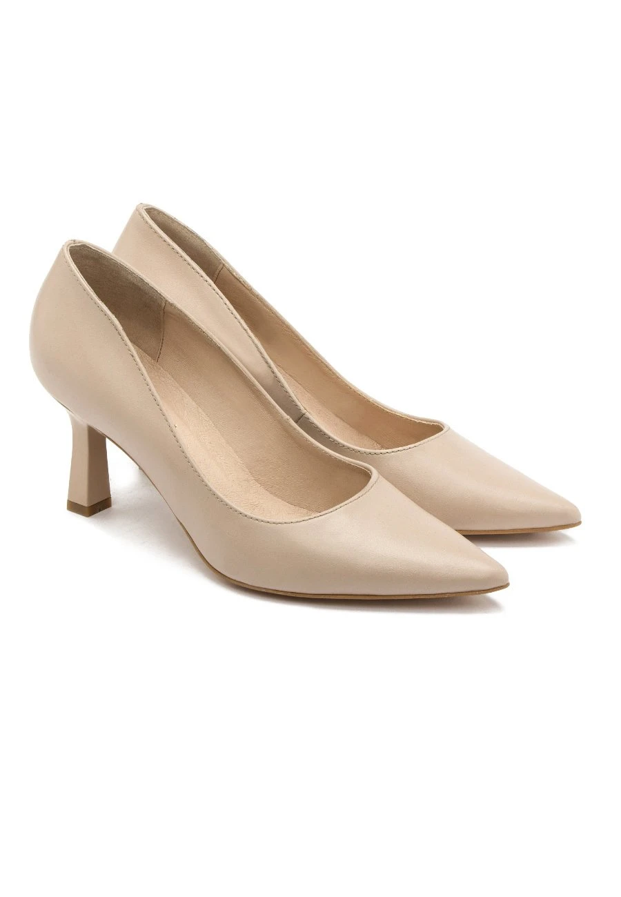 Klassieke Pumps - Beżowy Sr 3 Klassieke Pumps - Beżowy Sr - Afbeelding 3