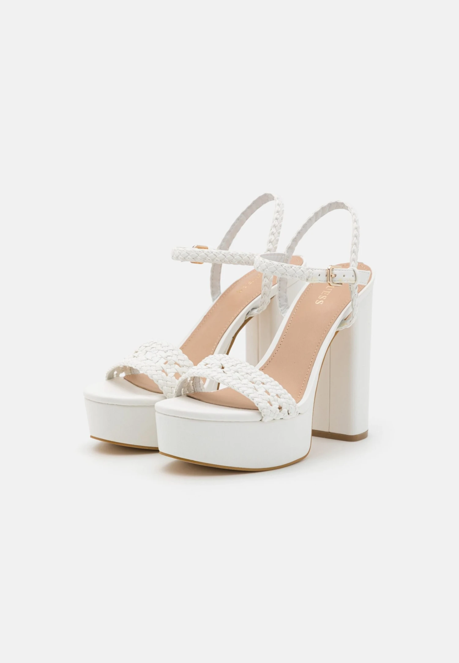 Guess Gabelle - Sandalen Met Hoge Hak - White 3 Guess Gabelle - Sandalen Met Hoge Hak - White - Afbeelding 3