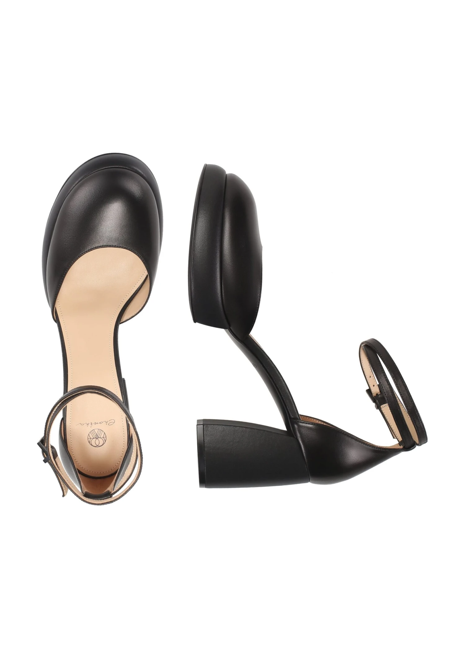 Sling Ekonika - Plateaupumps - Black 7 Sling Ekonika - Plateaupumps - Black - Afbeelding 7