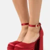 Buffalo May Dorsay - Plateaupumps - Red