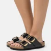 Birkenstock Arizona Lena- Pantoffels - High Shine Black