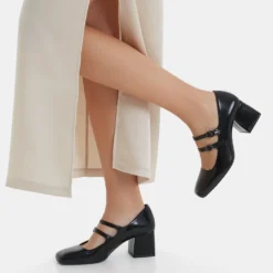 Uitgelichte producten 23 BERSHKA Mary Jane Block Heel - Klassieke Pumps - Black