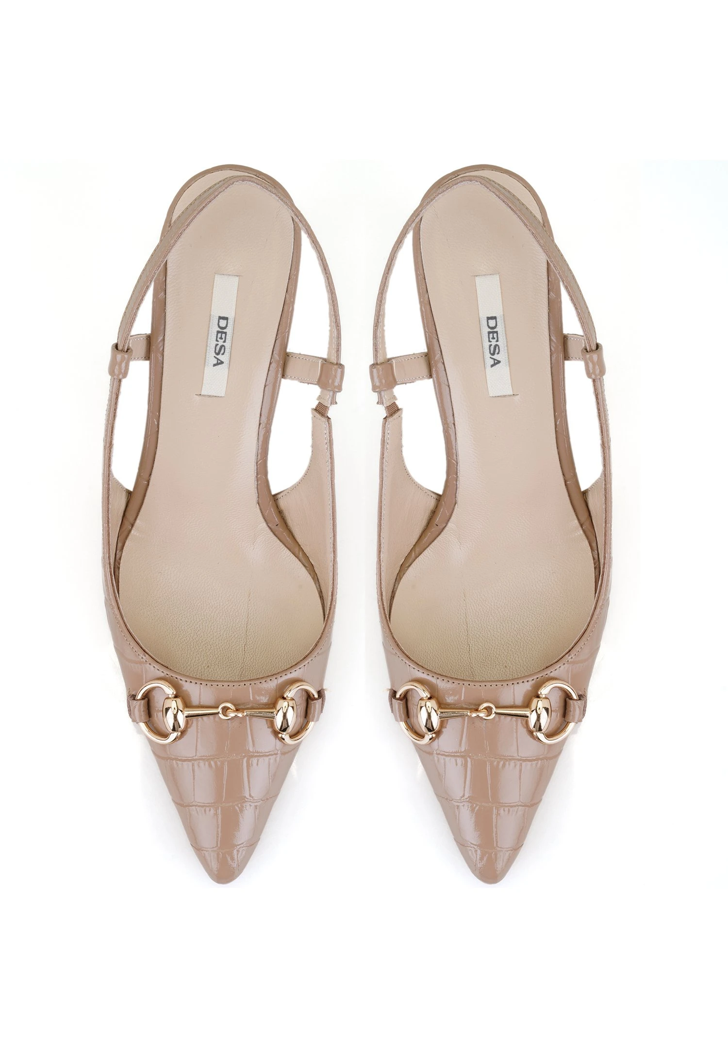 Klassieke Pumps - Beige 3 Klassieke Pumps - Beige - Afbeelding 3