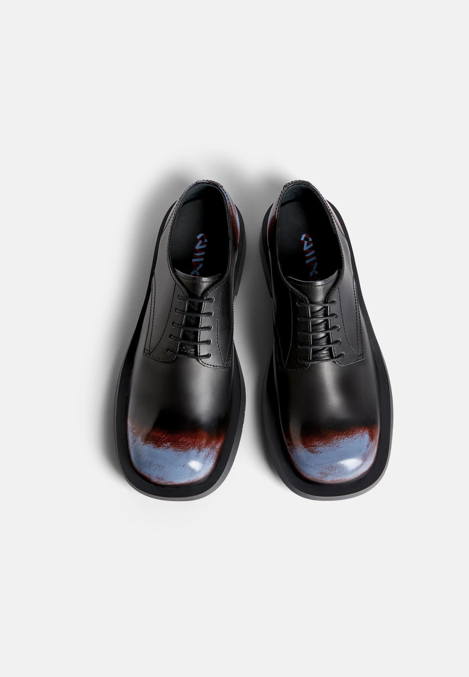 Mil-1978 - Veterschoenen - Schwarz Bordeaux 3 Mil-1978 - Veterschoenen - Schwarz Bordeaux - Afbeelding 3