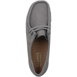 Clarks Wallabee- Sportieve Veterschoenen - Grey Nubuck -Aanbiedingen Comfort Voet Winkel 7bca663e8a844819980912d9775eb984