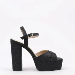 Valent - Sandalen Met Plateauzool - Black -Aanbiedingen Comfort Voet Winkel 8120716f8cce417a94e01abc7f14f1a8