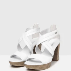 NeroGiardini Sandalen Met Hoge Hak - Bianco -Aanbiedingen Comfort Voet Winkel 8750b6c339e84427bf895ee3b49e0b2e