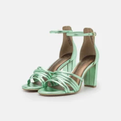 Marco Tozzi Sandalen Met Hoge Hak - Green Metallic -Aanbiedingen Comfort Voet Winkel 87af9c2a88aa42028cd0610a38188584 scaled