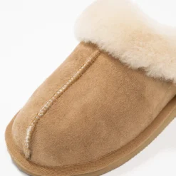Shepherd Jessica - Pantoffels - Chestnut -Aanbiedingen Comfort Voet Winkel 88e9a4f9876148bf803266f13c980a30