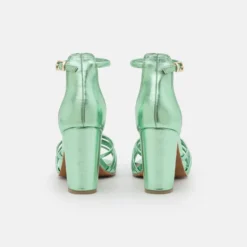 Marco Tozzi Sandalen Met Hoge Hak - Green Metallic -Aanbiedingen Comfort Voet Winkel 9870ca5c8d8543b784177fcd5c252ca2 scaled