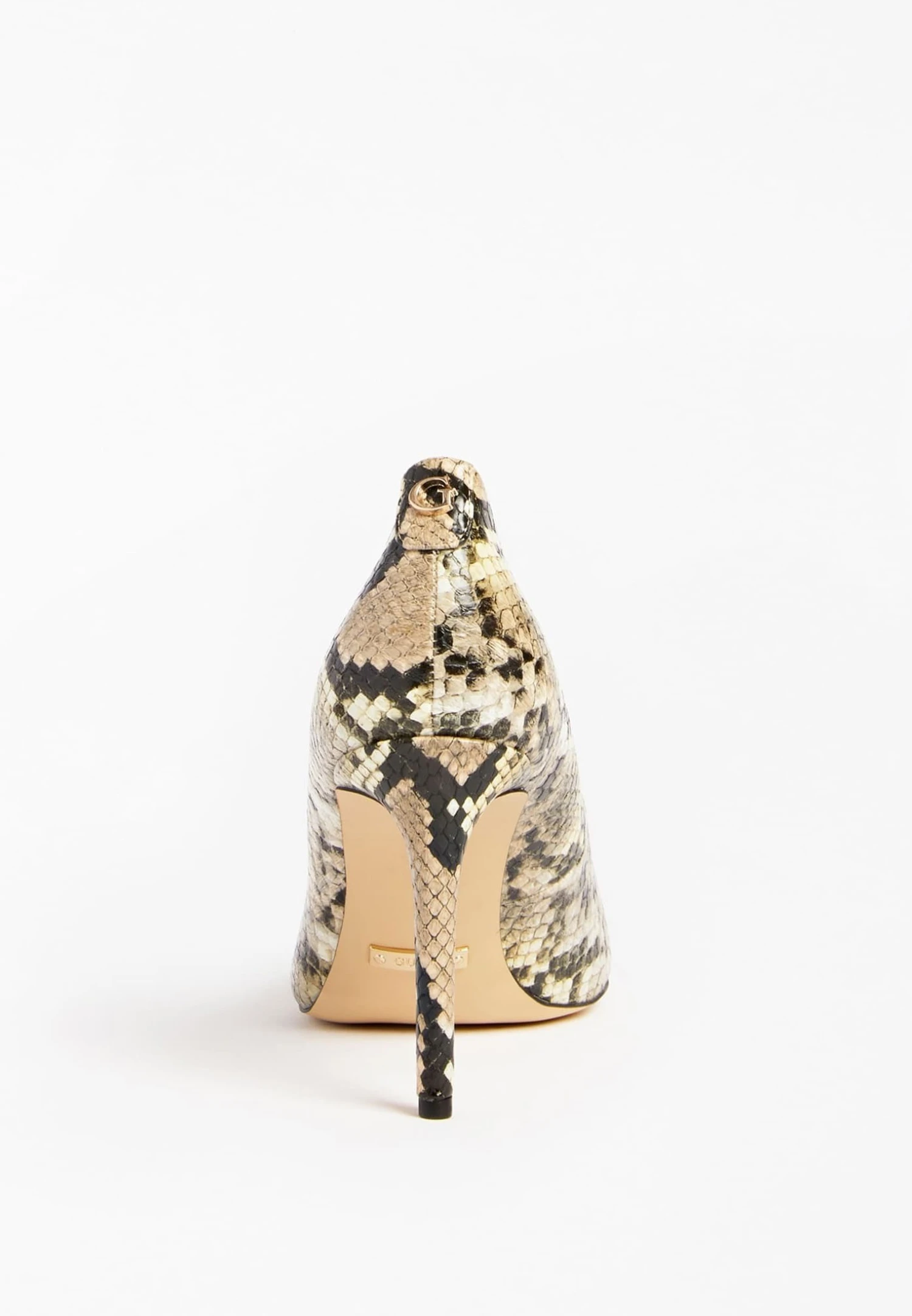 Guess Piera8 - Hoge Hakken - Mehrfarbig Weiß 4 Guess Piera8 - Hoge Hakken - Mehrfarbig Weiß - Afbeelding 4