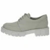 Caprice Sportieve Veterschoenen - Lt Grey Nubuc