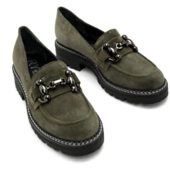 Instappers - Khaki Ta -Aanbiedingen Comfort Voet Winkel 9b22b95d5b014d16913c773aecd0fa9c