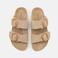 Pier One Leather - Muiltjes - Beige -Aanbiedingen Comfort Voet Winkel 9b43ae7f6ea84e8787fe1a5129e1ca00 scaled