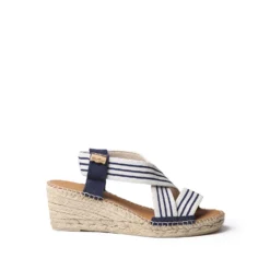 Toni Pons Tina - Sandalen Met Sleehak - Ecru-Navy 5 Toni Pons Tina - Sandalen Met Sleehak - Ecru-Navy -Aanbiedingen Comfort Voet Winkel 9d5eef5823e148808e66a95d6ac08edb