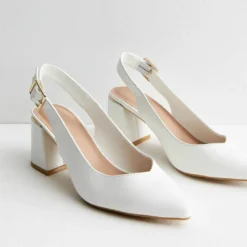 New Look Look Court- Klassieke Pumps - White -Aanbiedingen Comfort Voet Winkel a40caf5c03024c1ca9f7341248690693