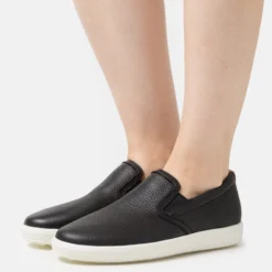 ECCO Soft - Instappers - Black/Powder