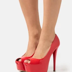 Steve Madden Presecco - Plateaupumps - Red