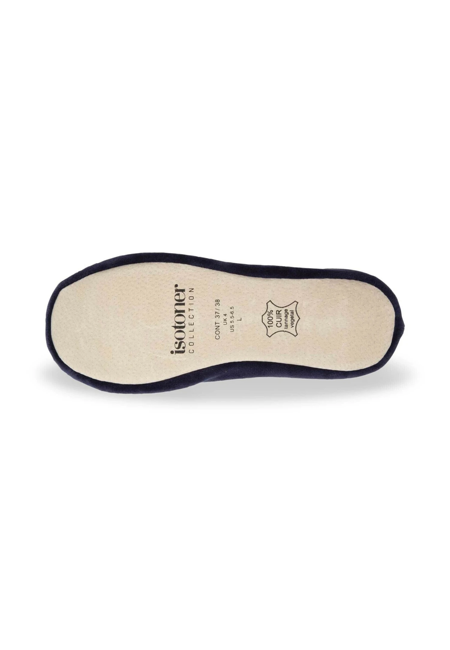 ISOTONER Extra Comfort - Pantoffels - Navy Blue 5 ISOTONER Extra Comfort - Pantoffels - Navy Blue - Afbeelding 5