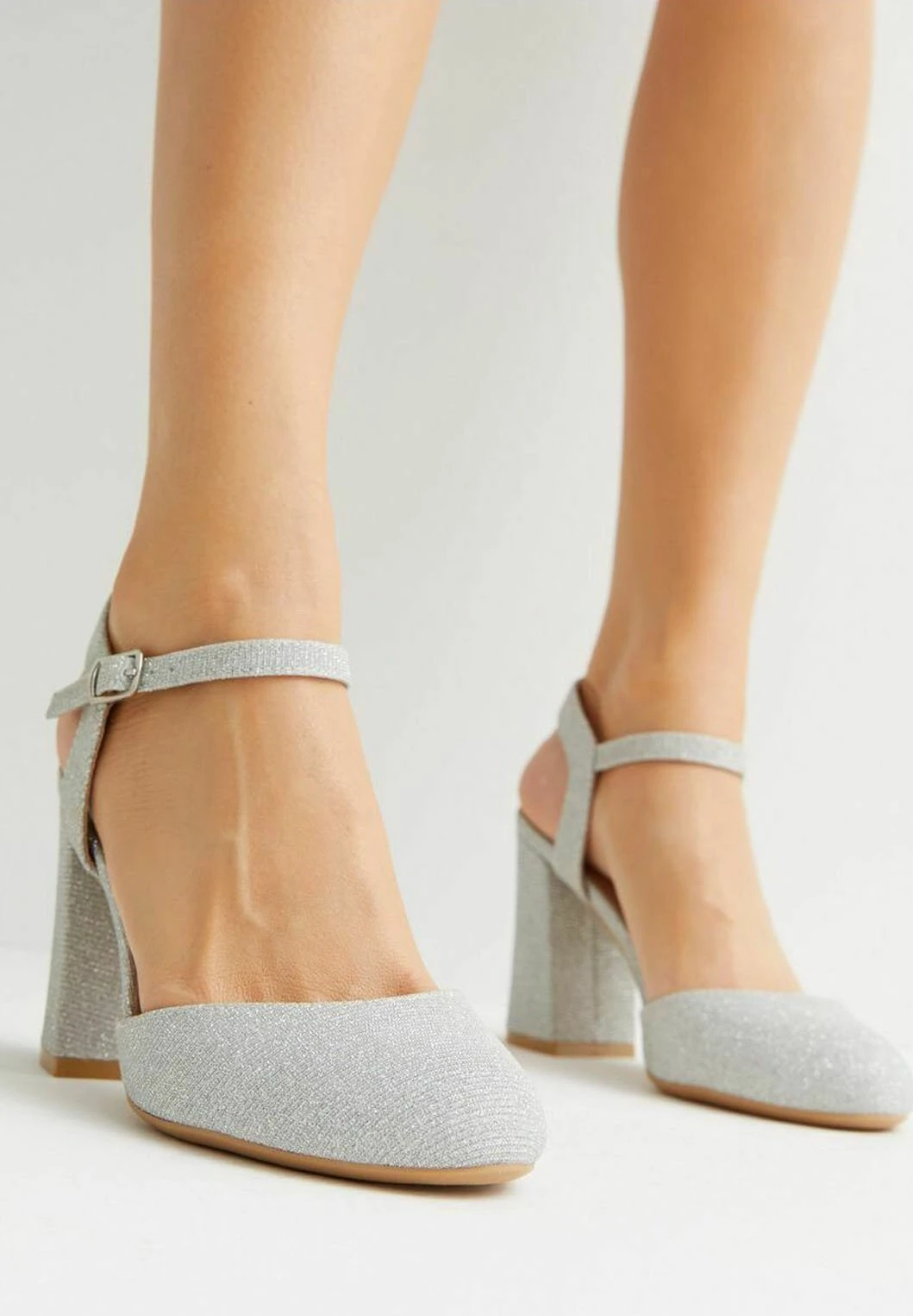 Wide Fit - Hoge Hakken - Silver 1 Wide Fit - Hoge Hakken - Silver