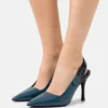 Furla Sign Slingback - Klassieke Pumps - Blue