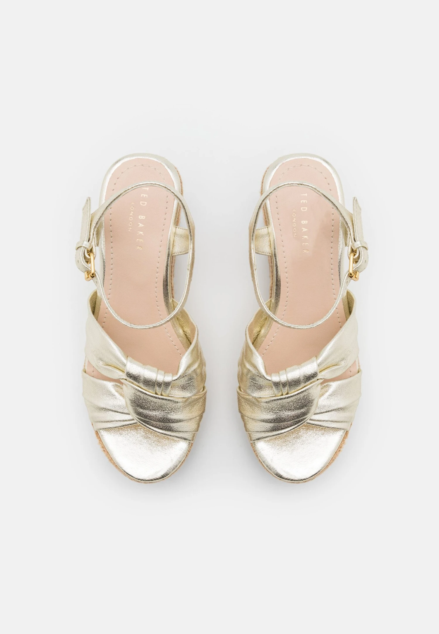 Ted Baker Carda - Sandalen Met Plateauzool - Gold 6 Ted Baker Carda - Sandalen Met Plateauzool - Gold - Afbeelding 6