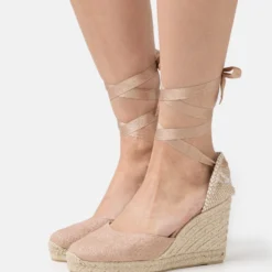 Castañer Carina - Sandalen Met Hoge Hak - Rosa Gold-Coloured