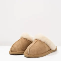 Shepherd Jessica - Pantoffels - Chestnut -Aanbiedingen Comfort Voet Winkel d47ad931e8df44428e376715c3ed38eb