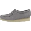 Clarks Wallabee- Sportieve Veterschoenen - Grey Nubuck