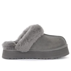 Ugg Disquette - Pantoffels - Grigio -Aanbiedingen Comfort Voet Winkel e7dda29139084c4a99153f76bf421f03