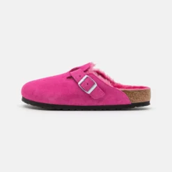 Birkenstock Boston Regular - Pantoffels - Fuchsia Tulip