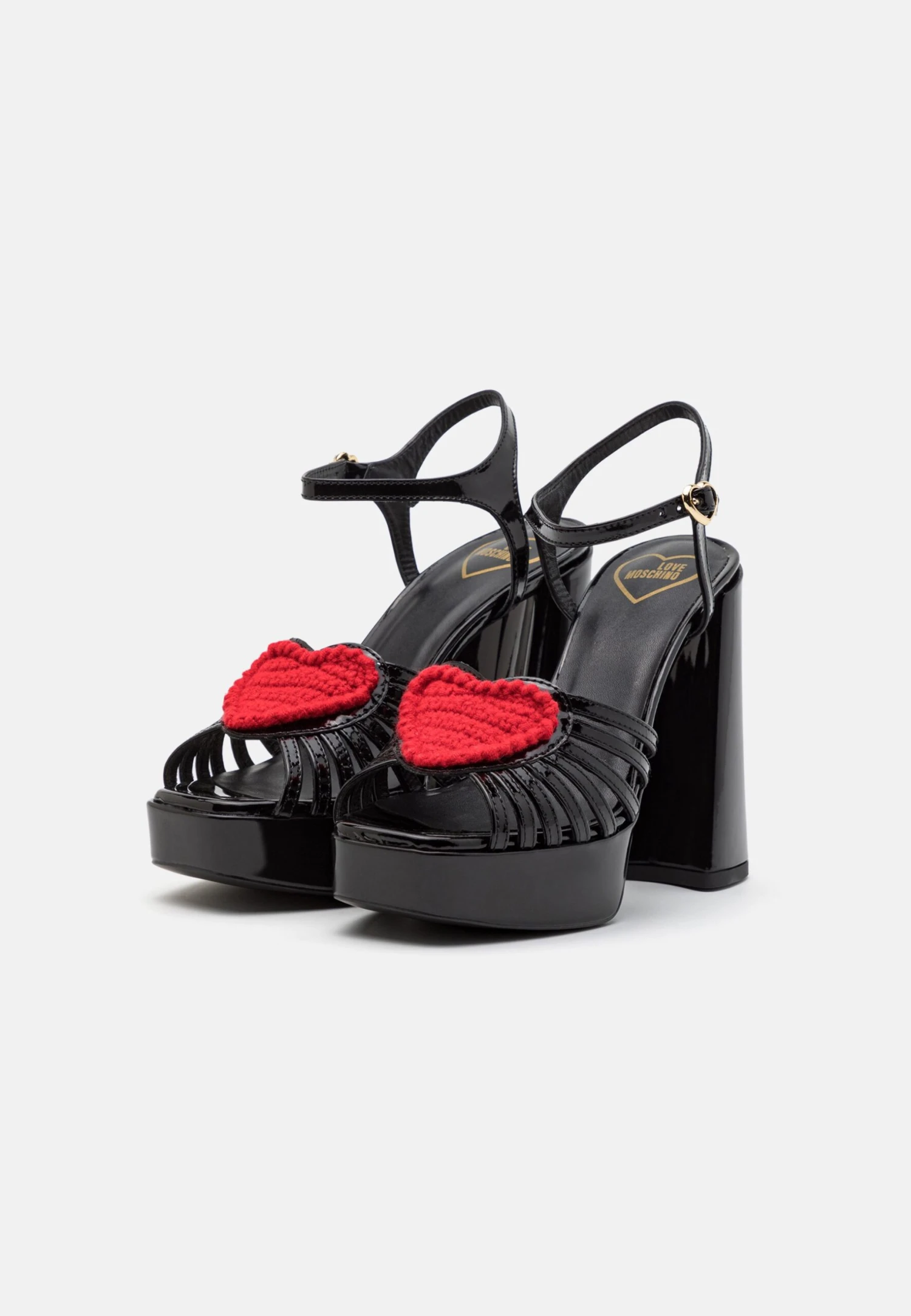 LOVE MOSCHINO Sandalen Met Hoge Hak - Nero 3 LOVE MOSCHINO Sandalen Met Hoge Hak - Nero - Afbeelding 3
