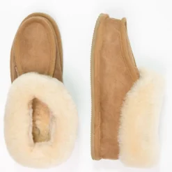 Shepherd Lena - Pantoffels - Chestnut -Aanbiedingen Comfort Voet Winkel ef00af1015df459f8679b99ee91c555a