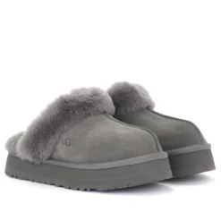 Ugg Disquette - Pantoffels - Grigio -Aanbiedingen Comfort Voet Winkel f1d3a09077974415a091a4dd5bba83fb
