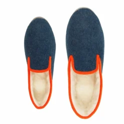 Pantoffels - Bleu Denim Orange -Aanbiedingen Comfort Voet Winkel f41074f952bf4e7e86d45e183d3beb15 scaled