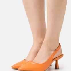 Bianco Biapretty Slingback - Hoge Hakken - Orange