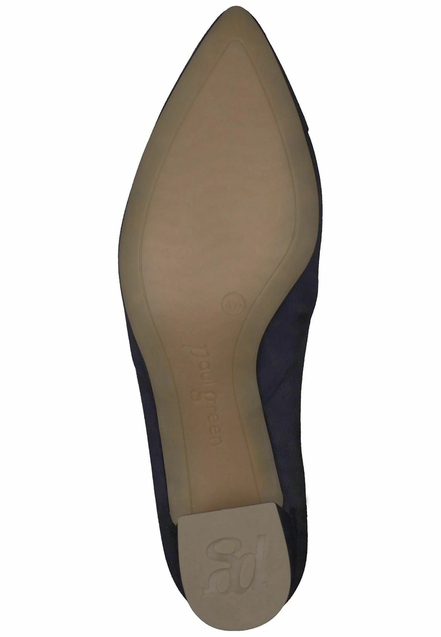 Paul Green Klassieke Pumps - Samtziege Blau Natur 5 Paul Green Klassieke Pumps - Samtziege Blau Natur - Afbeelding 5